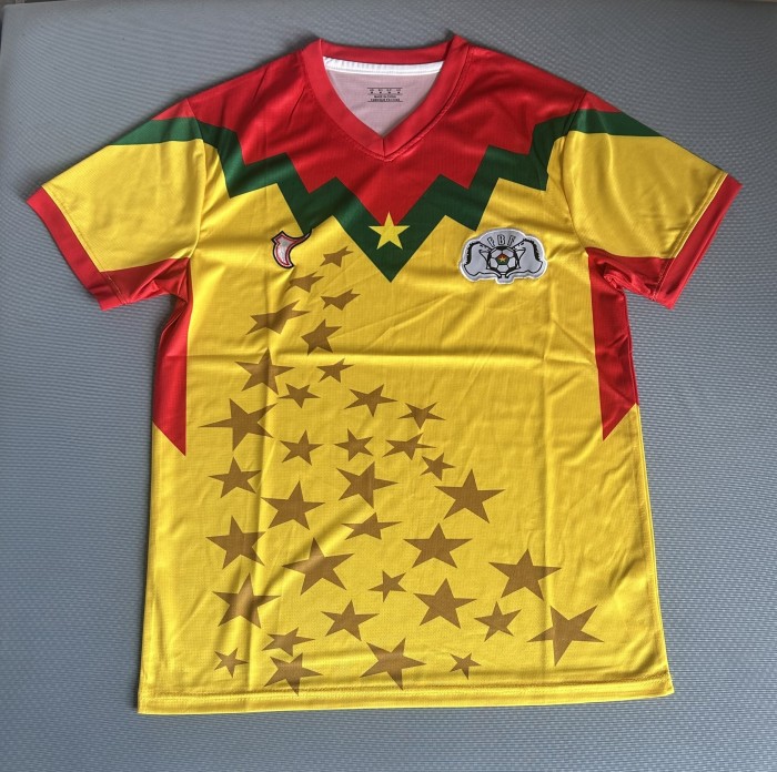 25-26 Burkina Faso Yellow Shirt
