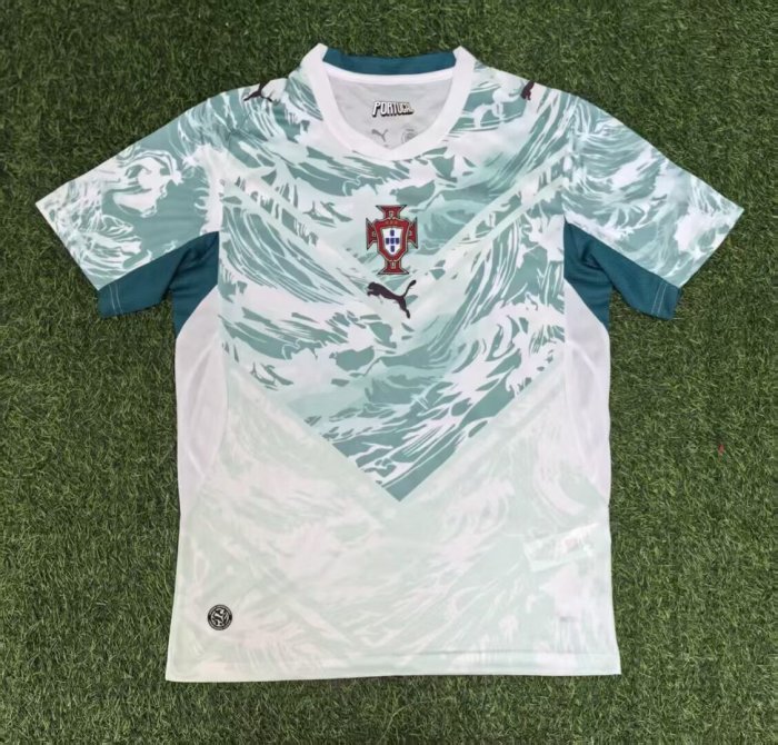 2026 Portugal away green and white jersey