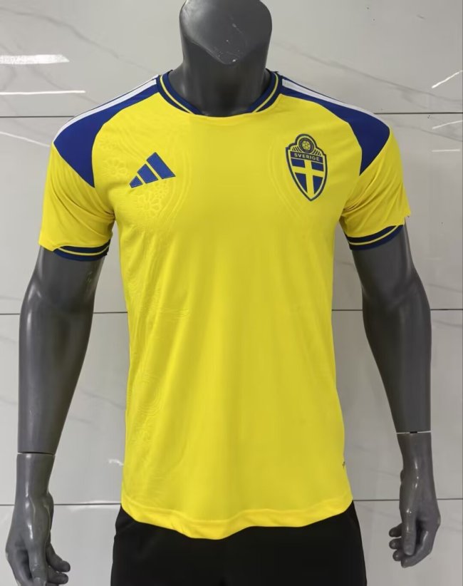 2026 Swedish home jersey
