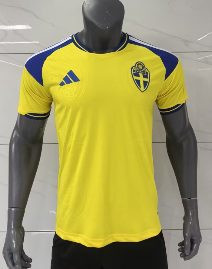 2026 Swedish home jersey