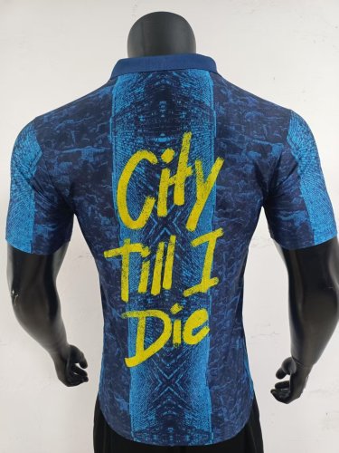 2026 Manchester City season blue jersey