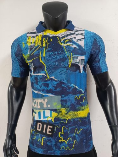 2026 Manchester City season blue jersey