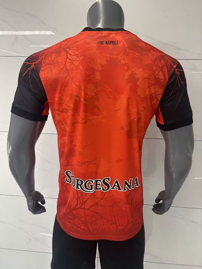 2026 Napoli Halloween Orange Shirt