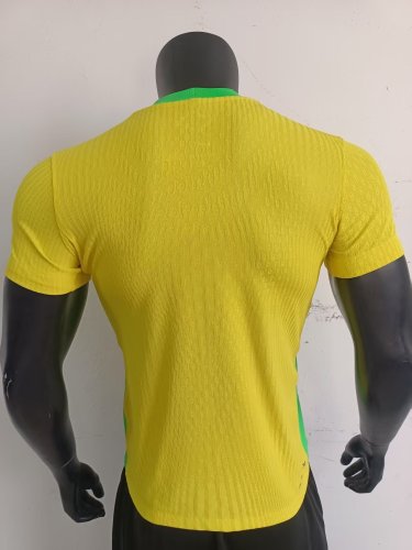 2025 Brazil season home women's football jersey