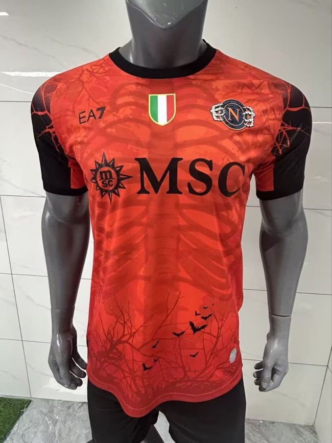 2026 Napoli Halloween Orange Shirt