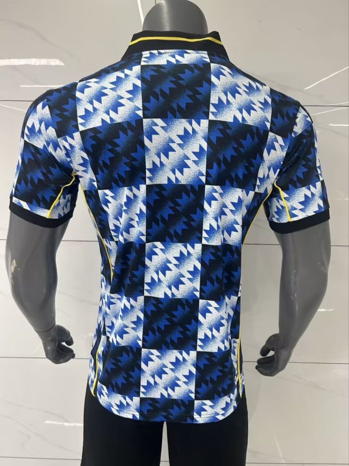 2026 Manchester United checkered retro style special edition jersey