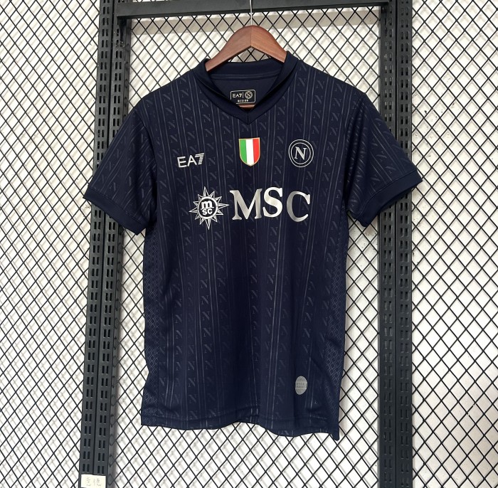 25-26 UEFA Champions League Napoli away jersey