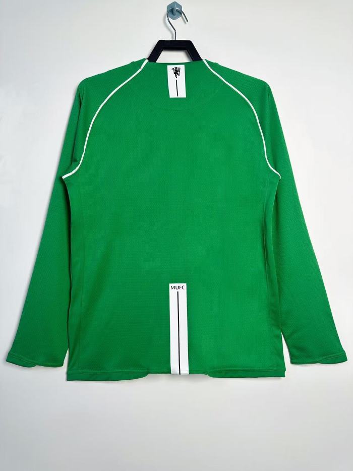 2007-08 Manchester United goalkeeper green jersey
