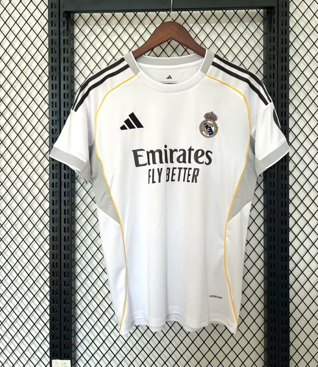 25-26 Real Madrid home jersey