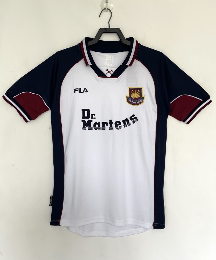 1999-01 West Ham away jersey