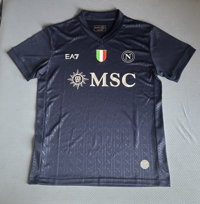 25-26 UEFA Champions League Napoli away jersey