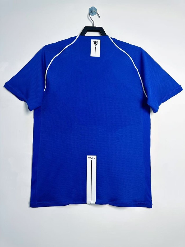 2007-08 Manchester United goalkeeper blue jersey
