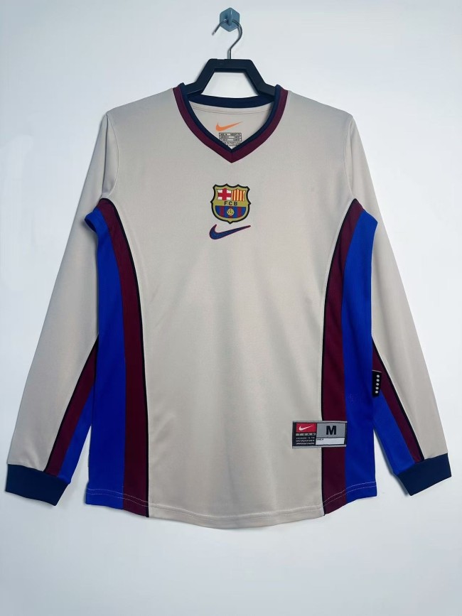 1998-99 Barcelona away long sleeved jersey