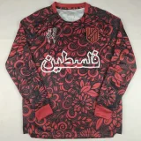 2025-26 Palestina FC Red Long Sleeve Training shirts