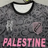 2025-26 Palestina FC Grey Black Training shirts