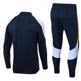 24-25 RMA Royal blue Kids Half Pull Tracksuit (童装)(半拉链)