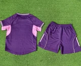 2025-26 Algeria Purple Special Edition Kids Player Version Soccer Jersey (球员童装)