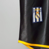 2000-2001 RMA Away Black Retro Soccer Jersey