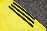 2025-26 Real Madrid Yellow Jacket Tracksuit #A2566