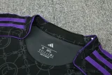 2025-26 Real Madrid Black Training Short Suit