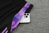 24-25 Germany Purple Black Tank top and shorts suit