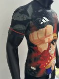 25-26 Japan Black Special Edition Player Version Soccer Jersey *草帽