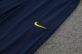24-25 Brazil Green Kids Half Pull Tracksuit (童装)(半拉链)