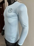 2024-25 Germany Blue 125th Anniversary Long Sleeve Player Version Soccer Jersey (长袖球员)