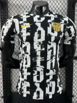 2025-26 Barcelona  Black White Special Edition Player Version Training Shirts
