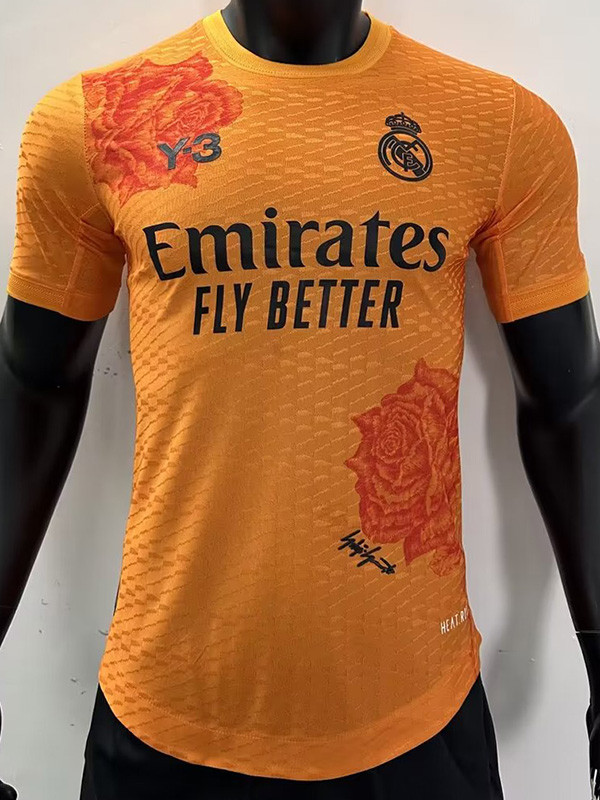 23-24 RMA Y-3 Goalkeeper Player Version Soccer Jersey