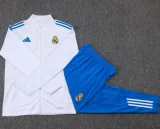 2025-26 Real Madrid White Kids Jacket Tracksuit #E25143(童装)