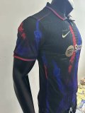 25-26 BAR Black Blue Special Edition Player Version Training Shirts