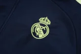 2025-26 Real Madrid Dark gray Jacket Tracksuit