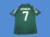 2012-2013 RMA Third Green Retro Soccer Jersey