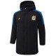 24-25 Argentina Black Windbreaker Fabric Cotton Coat #G187(金标)