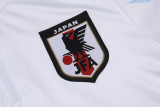 24-25 Japan White Kids Half Pull Tracksuit (半拉链)(悟空)