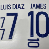2024 Colombia White Fans Training shirts