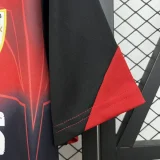 25-26 Bilbao Black Red Training shirts
