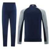 2025-26 Real Madrid Royal Blue Jacket Tracksuit #06