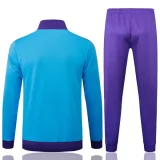 2025-26 Real Madrid  Blue Jacket Tracksuit #A2512