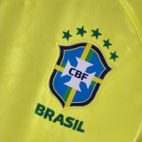 22-23 Brazil Home World Cup Fans Soccer Jersey