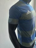 25-26 RMA Grey Blue Player Version Training Shirts