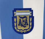 1986 Argentina Home Retro Soccer Jersey