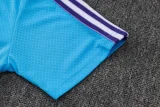 25-26 Real Madrid Light blue Training Short Suit #D2551