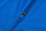 2025-26 Real Madrid Lake blue Jacket Tracksuit #A2575
