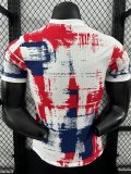 25-26 BAR Special Edition White Red Player Version Training Shirts