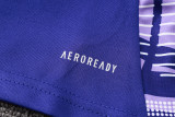 24-25 Germany Purple Kids Half Pull Tracksuit (童装)(半拉链)
