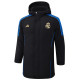24-25 RMA Black Hooded Windbreaker Fabric Cotton Coat #G212