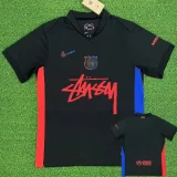 24-25 Barcelona  Away Print Personalized AD Fans Soccer Jersey