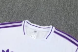 2025-26 Real Madrid White Training Short Suit